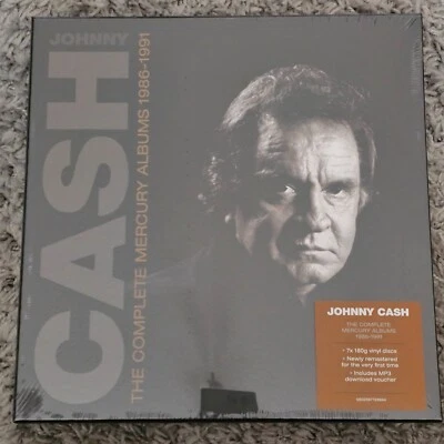 Johnny Cash - The Complete Mercury Albums 1986-1991 - Vinyl LP Box - Neu & OVP - Bild 1 von 3