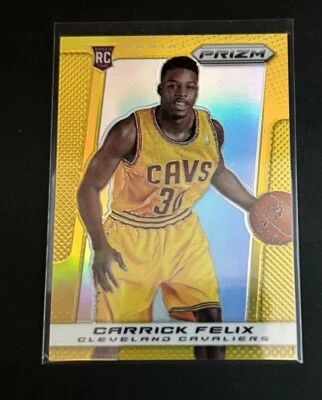 2013-14 Carrick Felix Panini Prizm Gold Rookie 01/10 #275 - Image 1 of 2