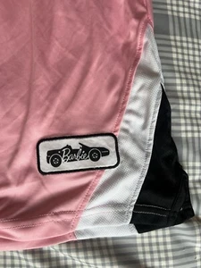 Boohoo Women's Pink Barbie (Moto Micro) Sexy Mini Skirt Size XL Size 24 - Picture 1 of 8
