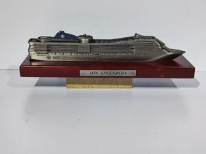 MODELLINO MSC SPLENDIDA NAVE CROCIERE MODEL SHIP COLLEZIONE - Foto 1 di 12
