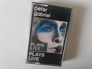 Peter Gabriel Plays Live Cassette Tape Chile Pressing EXC Condition Genesis - Picture 1 of 3