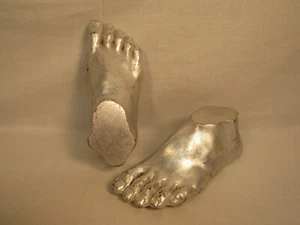 Vintage MAR CO. MAC SCULPTURE INC Original Design California Feet Foot Pair RARE - Picture 1 of 10