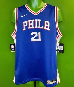 Camiseta deportiva juvenil de Joel Embiid #21 Nike 2021/22 de los Philadelphia 76ers de la NBA - Imagen 1 de 7