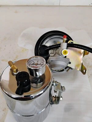 remote disc brake booster with remote vaccum canister, new condition - Image 1 of 4