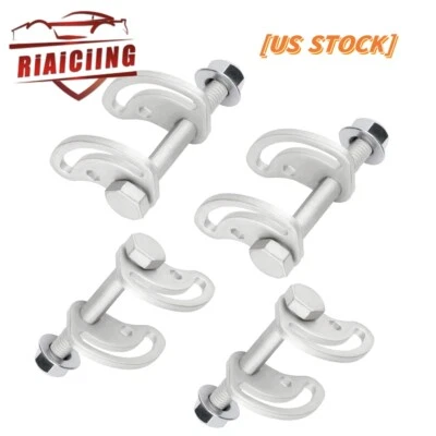 2x Kit de pernos giratorios delanteros inclinados y alineados para 99-18 GMC Sierra 1500 K100026 Foto 1 de 4