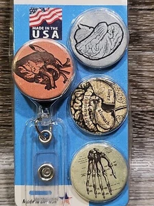 Buttonsmith Science Anatomy Tinker Reel Retractable Badge Reel Doctor Nurse Gear - Picture 1 of 3