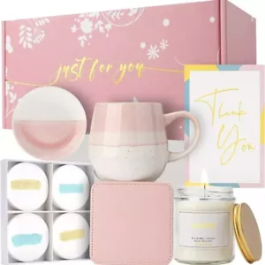 Pink Thank You Gift Box for Women - Unique Appreciation Gift - Picture 1 of 6