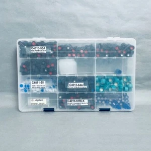 Assorted Vial Cap Kit with Septa Total of 1000 Caps - Picture 1 of 6