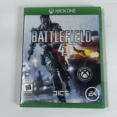 Battlefield 4 (Microsoft Xbox One, 2013) Complete CIB Tested - Image 1 of 4