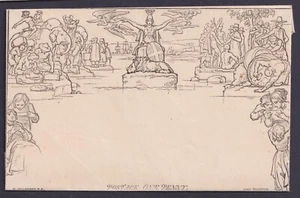 1840 1d Mulready Lettersheet Stereo A 182 Very Fine Unused Cat. £350.00 - Picture 1 of 3