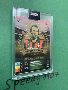 Topps Total Football Champions League 22/23 Reign Supreme Baresi AC Milan #100 - Picture 1 of 1