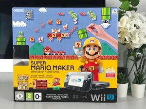 NINTENDO WiiU MARIO MAKER BUNDLE Konsole 32GB mit OVP  + SPIEL und Amiibo - Bild 1 von 13