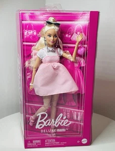 Barbie Estilo Deluxe #3 Cabello Rubio Rosa Vestido 11.5” Muñeca Nueva 2024 Mattel - Imagen 1 de 5