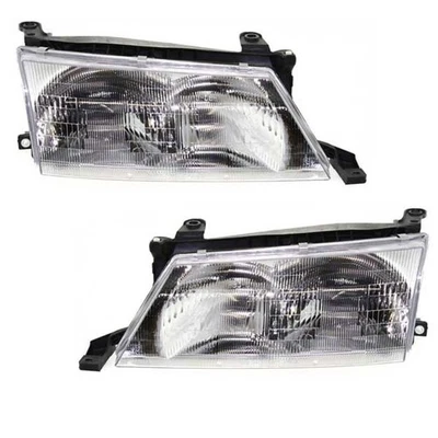 For 95 96 97 Avalon Headlight Headlamp Front Halogen Head Light w/Bulb PAIR SET - Изображение 1 из 4