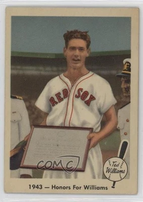1959 Fleer Ted Williams 1943 Honors For Williams #21 HOF - Image 1 of 3