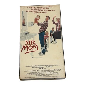 Mr Mom Movie On VHS Tape Starring Michael Keaton & Terri Garr 1983 - Imagen 1 de 4