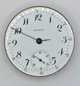 Movimiento reloj Waltham 1889 - Para reparación o restauración - No funciona - Imagen 1 de 3