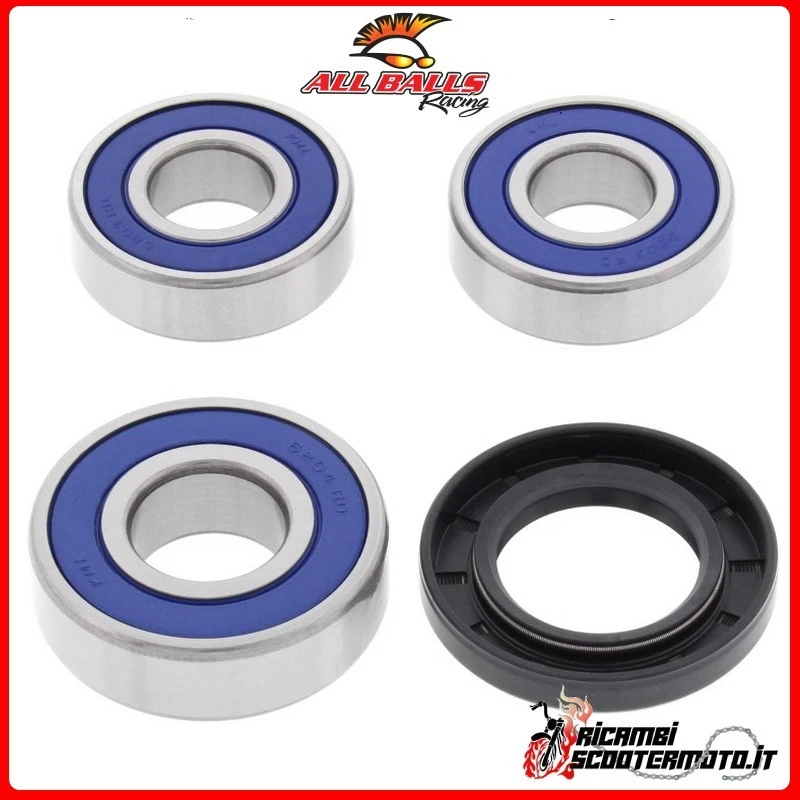 JUEGO DE COJINETES DE RUEDA DELANTERA All Balls Yamaha XT 350 1995 25-1231#21 Foto 1 de 1
