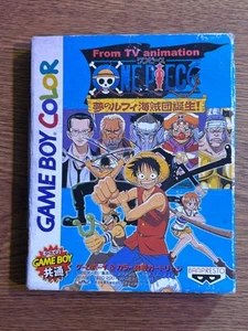 ONE PIECE ume No Luffy Kaizokudan Tanjou- Game Boy Color JAPAN - Picture 1 of 5