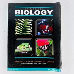 Campbell Biology Textbook Joliet Junior College Special Edition Illinois - Picture 1 of 2