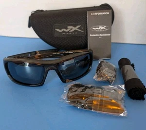 WILEY X Sunglasses Men Arrow 1409T Polarized Z87-2+ With Climate Control Gasket - Picture 1 of 18