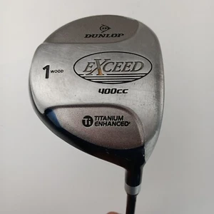 Dunlop 1 Wood 400cc Titanium Enhanced Exceed Right Handed Driver Golf Club - Picture 1 of 11