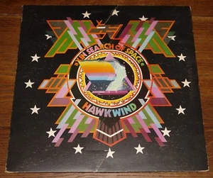 HAWKWIND X IN SEARCH OF SPACE UNITED ARTISTS LP 1971 GIMMIX 1ST PRESS W/ BOOKLET - Imagen 1 de 11