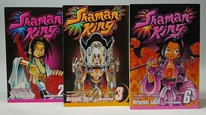 Shaman King Manga Vol.1,2,6 English Shonen Jump Hiroyuki Takei  - Paper Back - Imagen 1 de 7