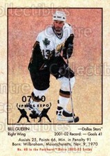 2002-03 Parkhurst Retro Spring Expo #40 Bill Guerin