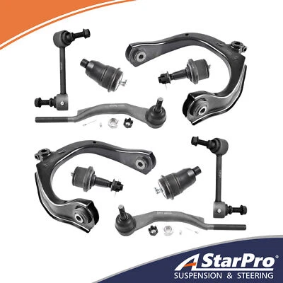 10pc Front Upper Control Arm Sway Bar  Tie Rod For Buick Rainier Trailblazer GMC - Image 1 of 4
