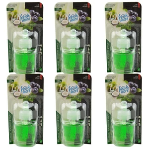 fresh & more WALDBEERE - KOKOSNUSS & MINZE 6 x 19ml passend für Air Wick Stecker - Picture 1 of 1