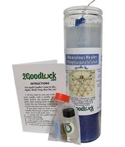 Miraculous Healer Dressed Candle Kit - Milagrosa para Salud - Picture 1 of 5
