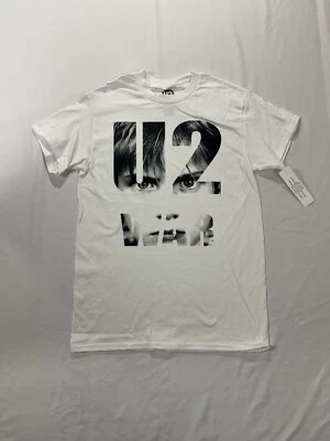 T-Shirt U2, Album Guerra 1983 / Bono-UK-Band-Tour-Tee (Taglia X-Large) Nuova Con Etichette - Immagine 1 di 4