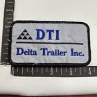 Used DTI DELTA TRAILER INC. (Flatbed Livestock Cargo Trl) Advertising Patch 99NS