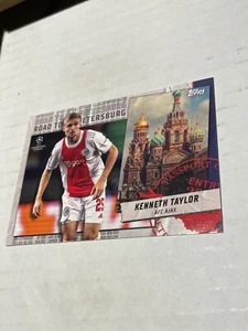 2021-22 TOPPS CHAMPIONS LEAGUE KENNETH TAYLOR ROAD TO ST. PETERSBURG #RSP-06 - Picture 1 of 2