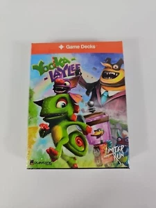 Juegos de mazos de juego Yooka-Laylee (sellados de fábrica) de ejecución limitada Playtonic #003 - Imagen 1 de 6