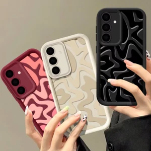Striped Pattern Phone Case for Samsung Galaxy A16 A55 A54 A15 A14 A25 A35 A53 A5 - Picture 1 of 39