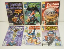 Lot Of 6 CAPTAIN AMERICA Marvel Comics Vol. 3 #10 11 12 15 16 17