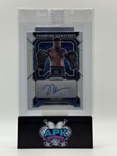 2023 WWE Prizm JEY USO White Sparkle Auto Champion Signatures 1/1 One Of One