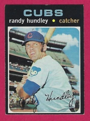 1971 Topps - #592 Randy Hundley - ExMt - Image 1 of 2