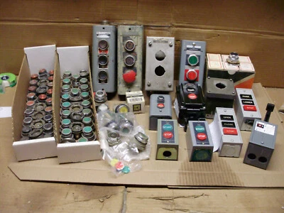 Allen Bradley, Cutler Hammer Push Button Stations - Image 1 of 4