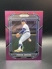 2023 Panini Prizm Baseball Fergie Jenkins Purple Prizm /99 - Cubs