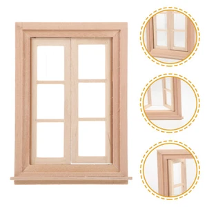 Mini- -Möbel, Miniatur-Fenster, vorgeben, spielendes , Spielzeug, - Bild 1 von 12
