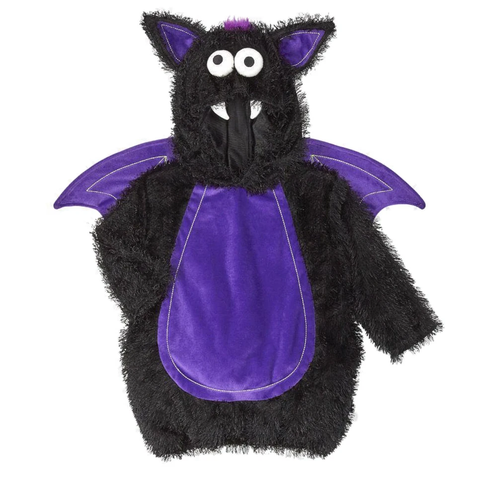 Infant Boys & Girls Hooded Bat Costume Halloween Jumper with Hood & Wings - Image 1 of 1