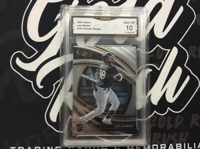 2020 Select Luis Robert Premier Rookie GMA 10 Graded Card #141 RC - Image 1 of 4