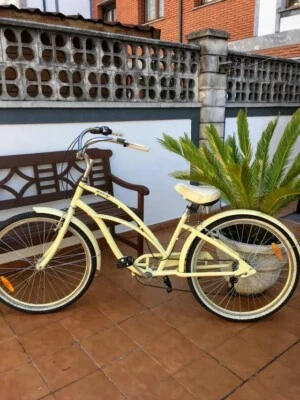 Bicicelta de paseo, marca Monty, estilo vintage - Imagen 1 de 4
