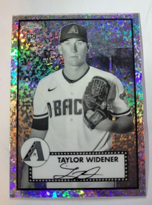 2021 TOPPS CHROME PLATINUM TAYLOR Widener #133 Arizona Diamondbacks B &W RC