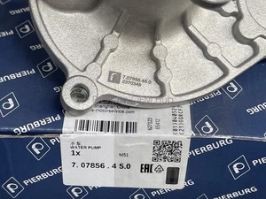 OEM Pierburg Engine cooling water pump for 2015-18 BMW 218i F22 418i F32 Coupe - Picture 1 of 4