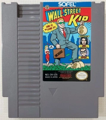 Wall Street Kid (Nintendo Entertainment System 1990) AUTÉNTICO, LIMPIO Y PROBADO Foto 1 de 4