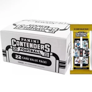2023 Panini Contenders Football Cello Fat Pack Box (12 Packs - 264 Cards) - Bild 1 von 1